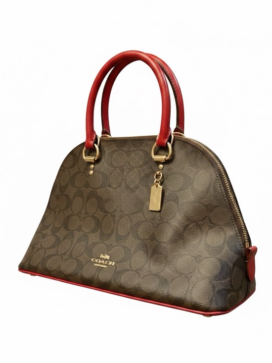 Coach Handbags - Coach Katy Satchel in Signature Canvas